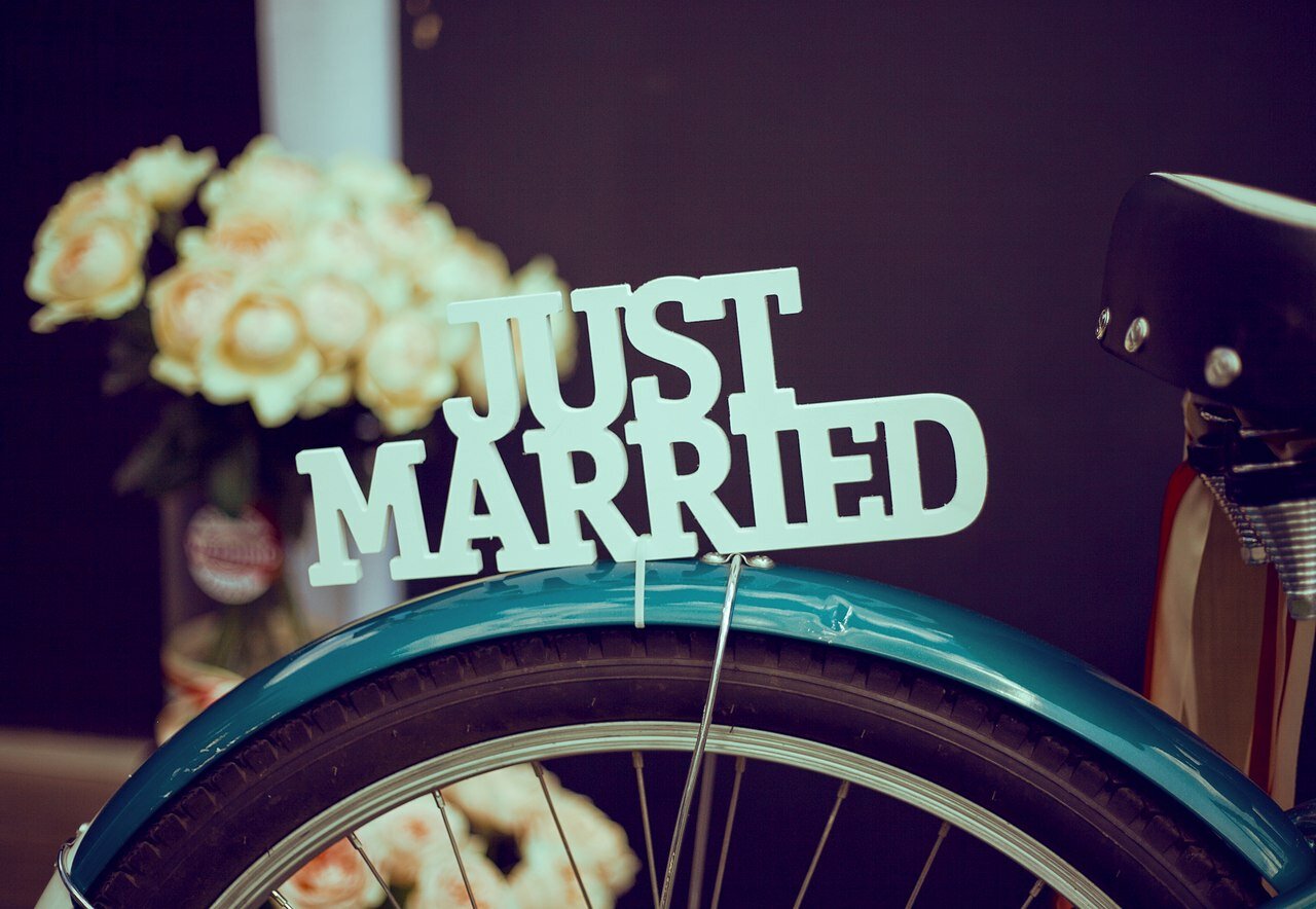 свадьба ретро