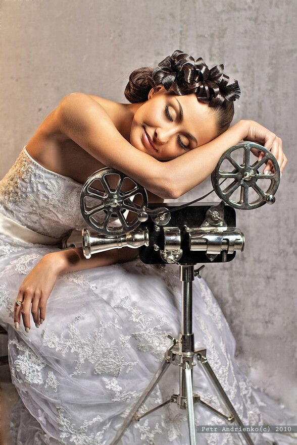 свадебные прически невесты