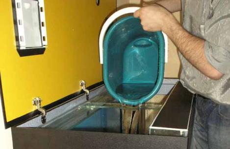 Koľko zostaviť vodu na akvárium z žeriava